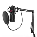 Krom Kapsule Micrófono USB Profesional soporte de brazo Filtro pop