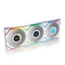 Lian Li UNI Fan TL LCD 120 Wireless White 1x 120mm 2.4 GHz Infinity Mirror Design LCD Display 12TLLCD1W1W