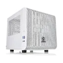 Thermaltake Core V1 Snow Edition Extreme Case Mini ITX Cube Compatible Air y Liquid Cooling Gabinete
