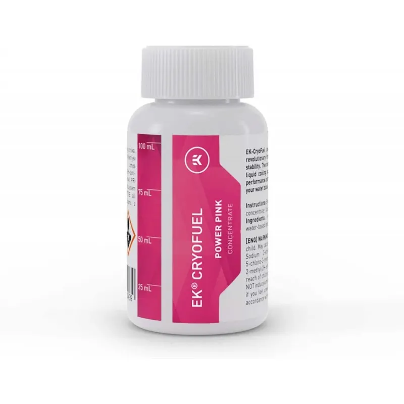 [01430] EKWB EK-CryoFuel Power Pink Concentrado PC Refrigerante 100ML Rinde 1 Litro