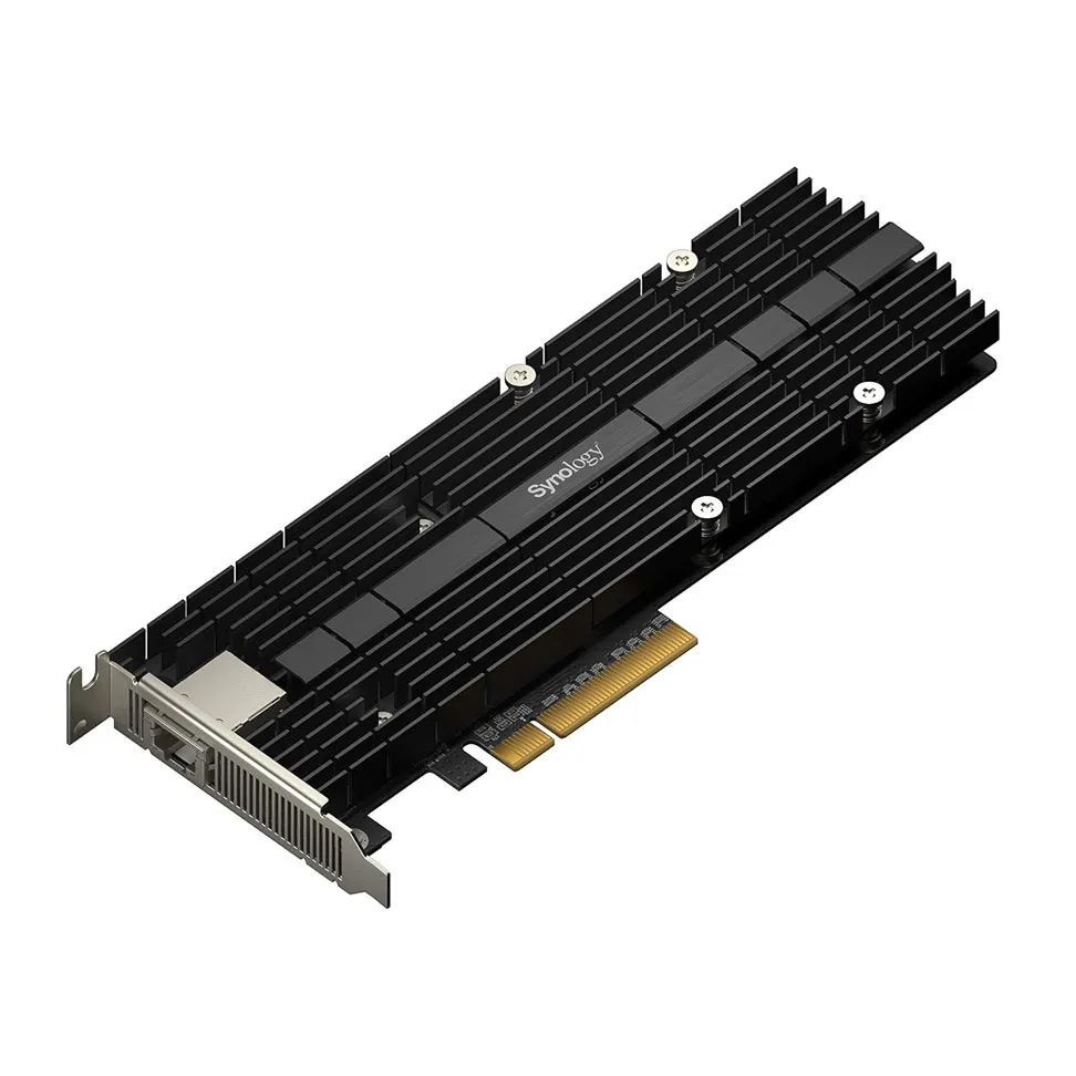 [02037] Synology E10M20-T1 10Gb Tarjeta de RED PCIe 3.0 x8 low profile 2x SSD Nvme Cache for Synology