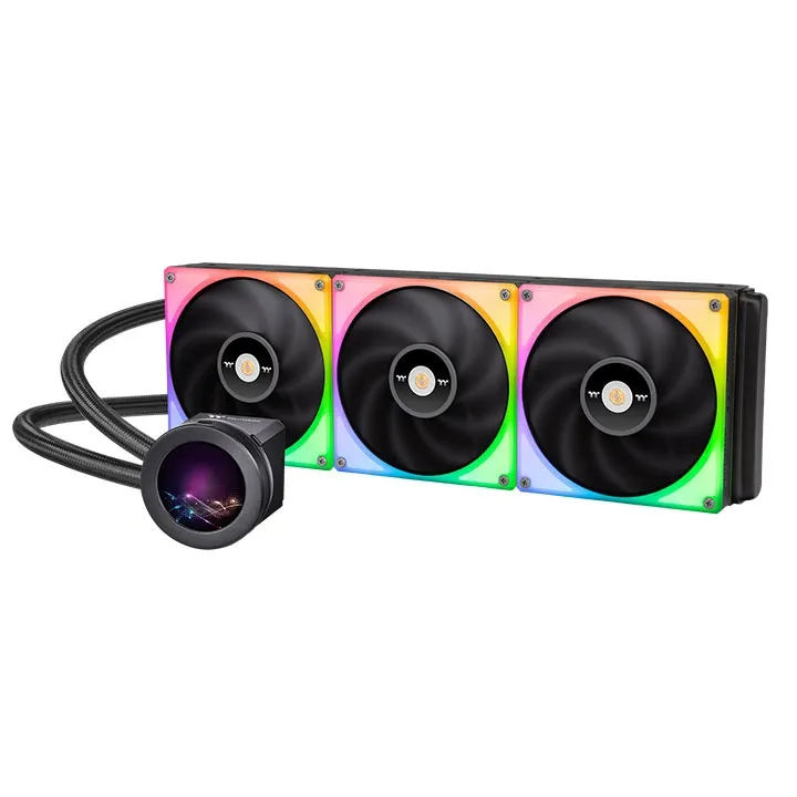 [02289] Thermaltake TOUGHLIQUID Ultra 420 RGB CPU Liquid Cooler, AMD(AM5/AM4) Intel LGA 1700/1200 LCD Display CL-W370-PL14SW-A