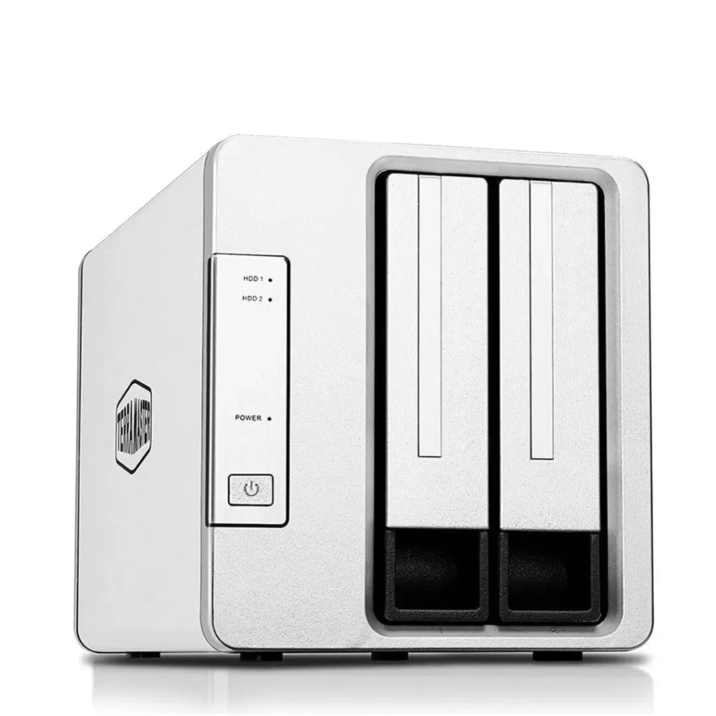 [02296] TERRAMASTER D2-310 USB Type C External Hard Drive RAID Enclosure USB3.1 (Gen1) 2-Bay RAID 0/1/Single (Diskless)