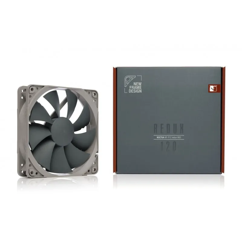 [02489] NOCTUA NF-P12 redux-1700 PWM DC12V 12x25 FAN 1700RPM 4PIN 120mm Grey