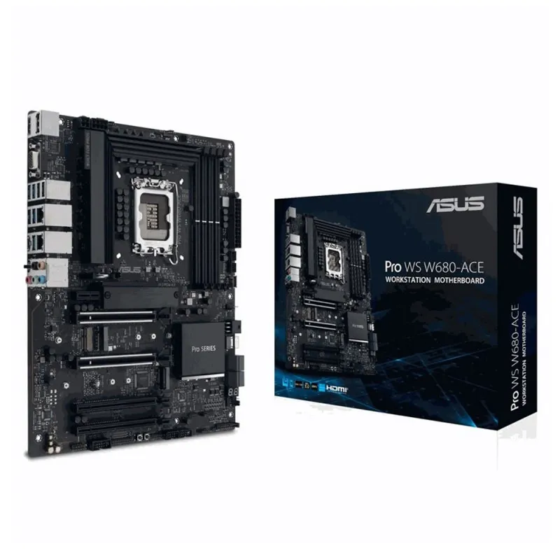 [02732] ASUS Pro WS W680-ACE IPMI Intel W680 LGA 1700 ATX workstation dual PCIe 5.0x16 DDR5 ECC memory dual Intel 2.5 Gb Lan, 3xPCIe 4.0