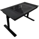 Lian Li DK-07X DK07X Escritorio Gabinete Doble ATX motorizado, doble E-ATX, carga inalámbrica