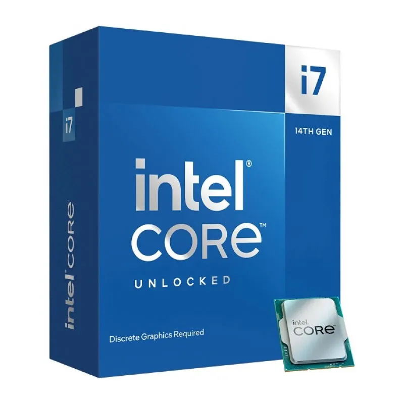 [02535] Intel Core i7 14700K 14th Gen 20 Core 8P+12E LGA 1700 125W Intel UHD Graphics 770 BX8071514700K