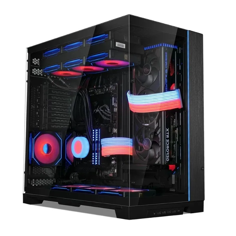 [02595] Lian Li O11 Dynamic EVO XL BLACK E-ATX ATX Reversible USB-C Negro G99.O11DEXL-X.00