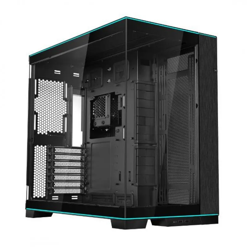 [03289] LIAN LI O11 Dynamic EVO RGB Black Aluminum Tempered Glass ATX G99.O11DERGBX.00