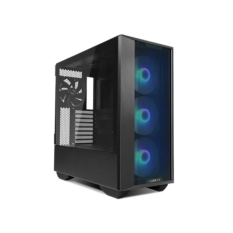 [02384] LIAN LI Lancool III RGB Black 4× 140PWM fans ARGB Aluminum SECC Tempered Glass ATX Mid Tower