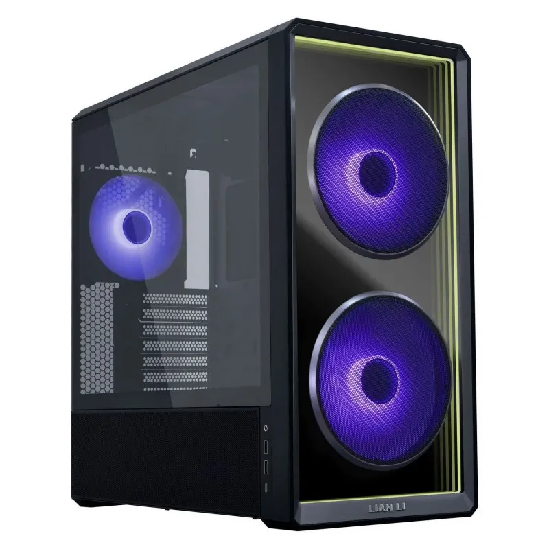 [03810] Lian Li LANCOOL 217 INF Infinity Mirror,Mid Tower ATX, X3 fans (2 ARGBx170 mm, 1x140 mm),frontal cristal efecto espejo