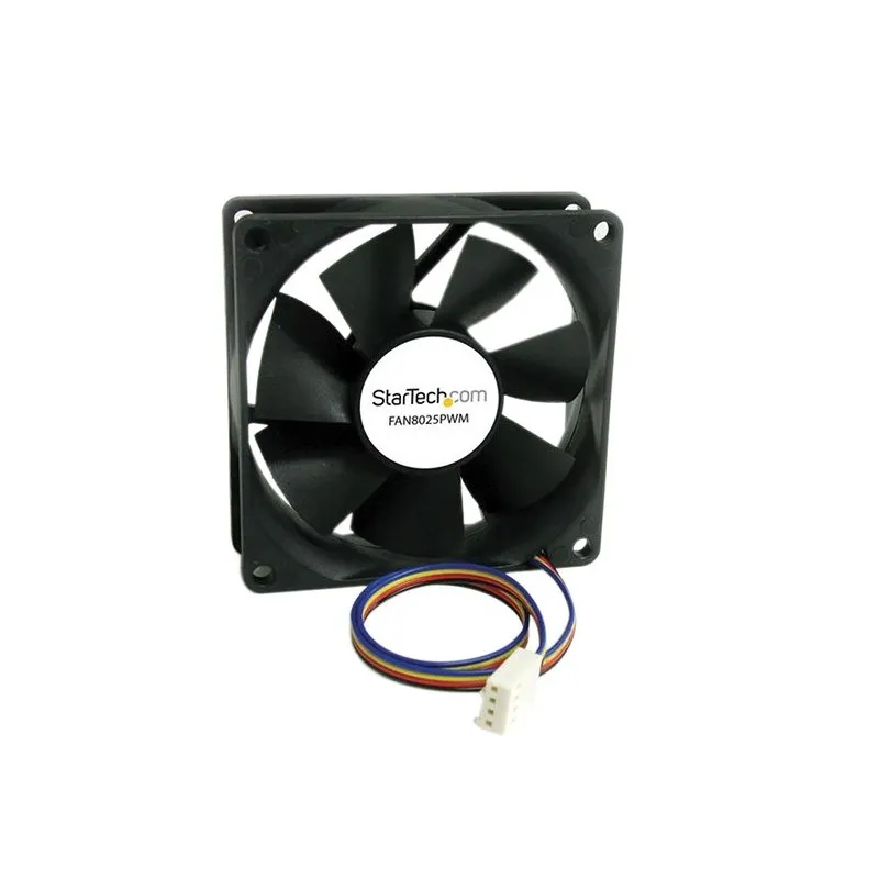 [03757] StarTech fan 80mm ventilador Fan with PWM Connector (Black)