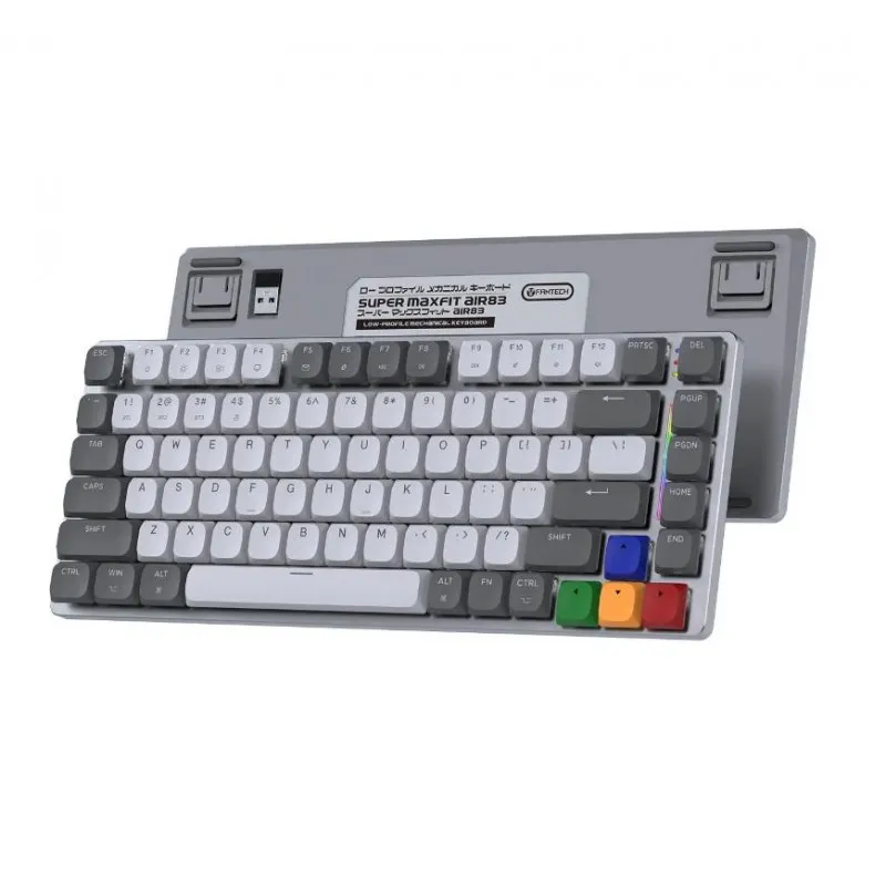 [03315] Teclado inlámbrico MAXFIT AIR83 ARGB MK915 SNES Super Famicom Edition