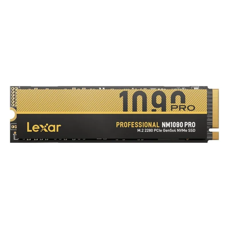 [03856] Lexar NM1090 PRO 4TB SSD PCIe 5.0 NVMe  M.2 2280 lectura de hasta 14,000 MB/s,habilitado para DirectStorage, ideal AI