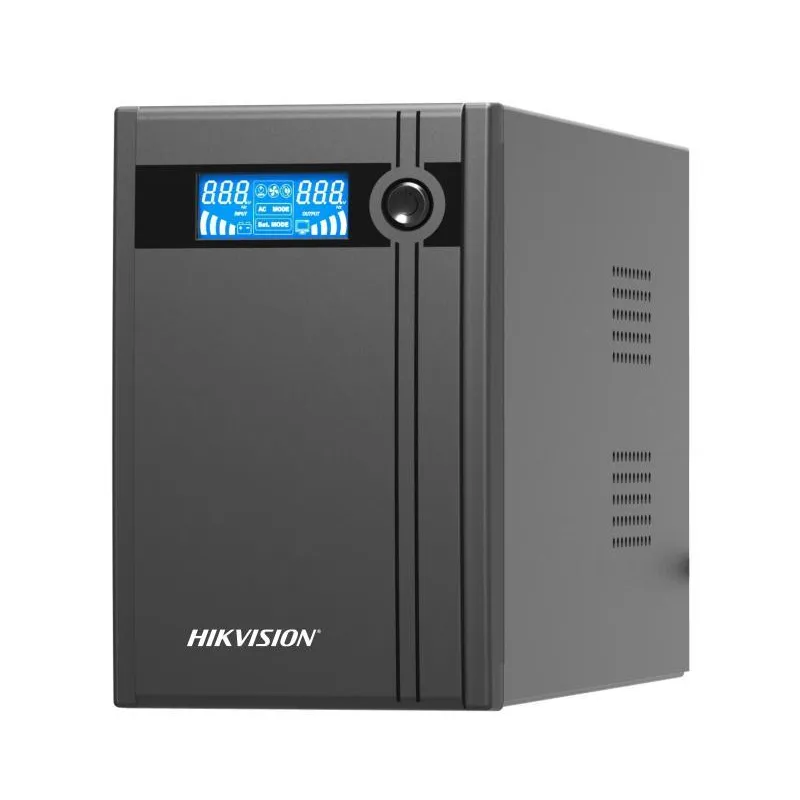 [03796] UPS Hikvision 2000VA / 1200W DS-UPS2000 (O-STD) LCD, AVR, Protección total