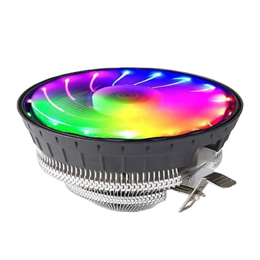 [03864] Wanjiafeng  CPUCooler RGB LED para Intel LGA1156/1155/1151/1150/775 AMD AM3+