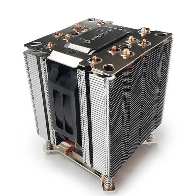 [03859] Dynatron Q11P Intel LGA1851/1700 4U Cooler con base de aluminio y aletas disipadoras para servidores