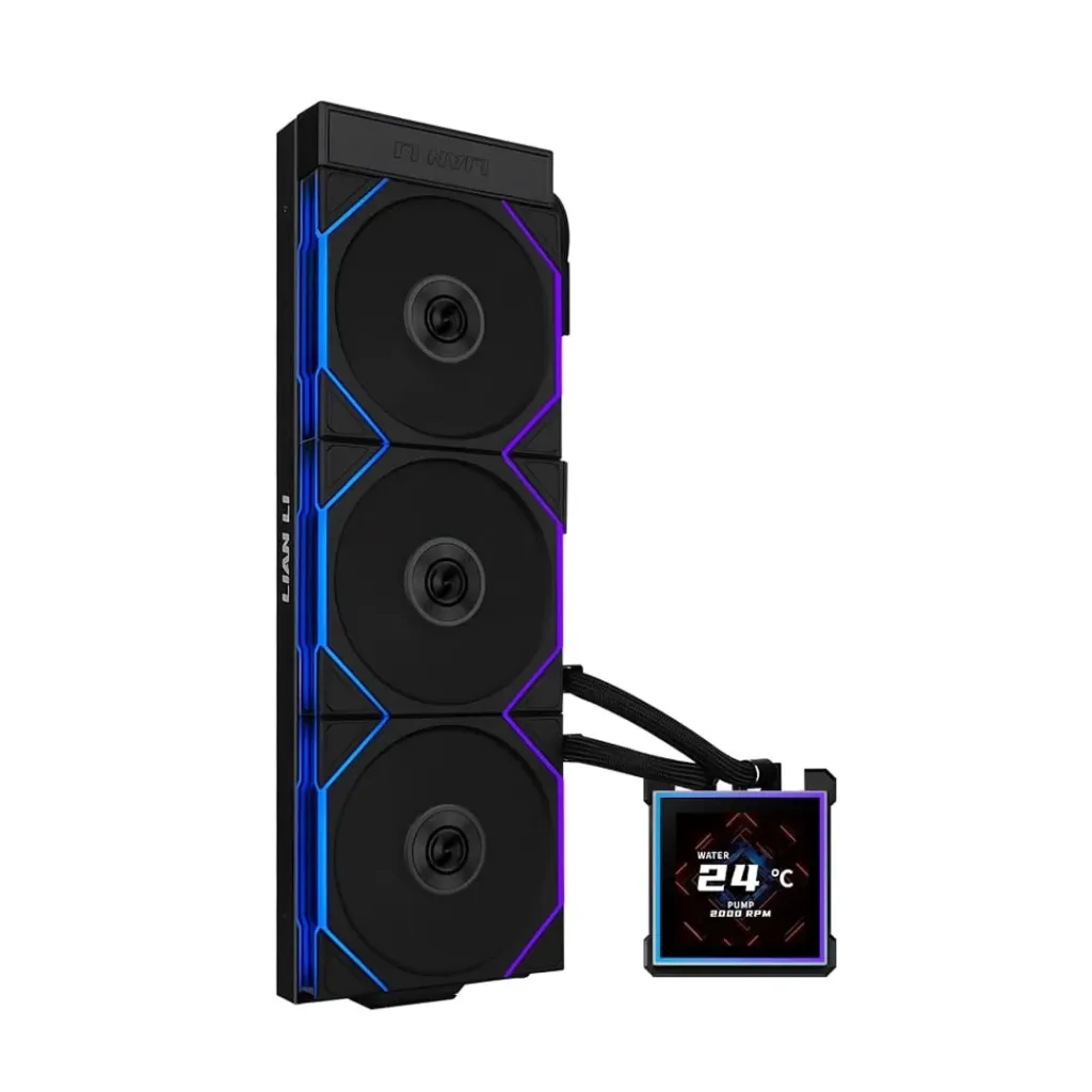 [03861] Lian Li Hydroshift II LCD-S 360TL Black ARGB, Intel LGA 1851/1700, AMD AM5/AM4 - 3X TLFans G89.GHS2LCDS36TB.00H