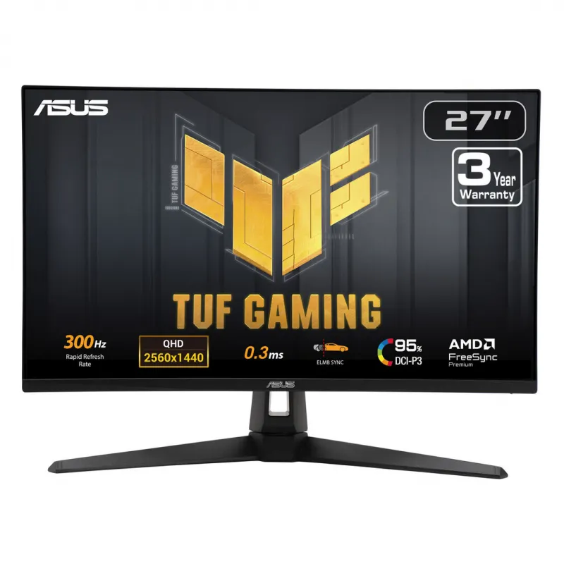 [03881] ASUS TUF 27'' VG27AQL5A QHD 2K 1440P 210Hz IPS AMD FreeSync Premium & G-Sync Compatible 0.3ms - CMA