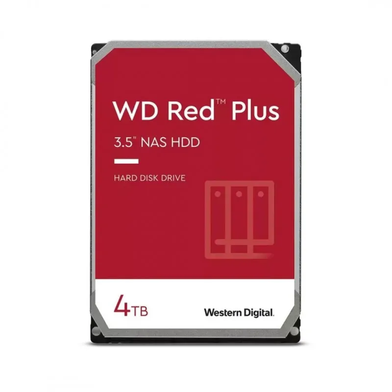 WD 10TB RED PLUS 512MB SATA 3.0 HDD NAS  3.5"  SATA 6GB/S 7200RPM