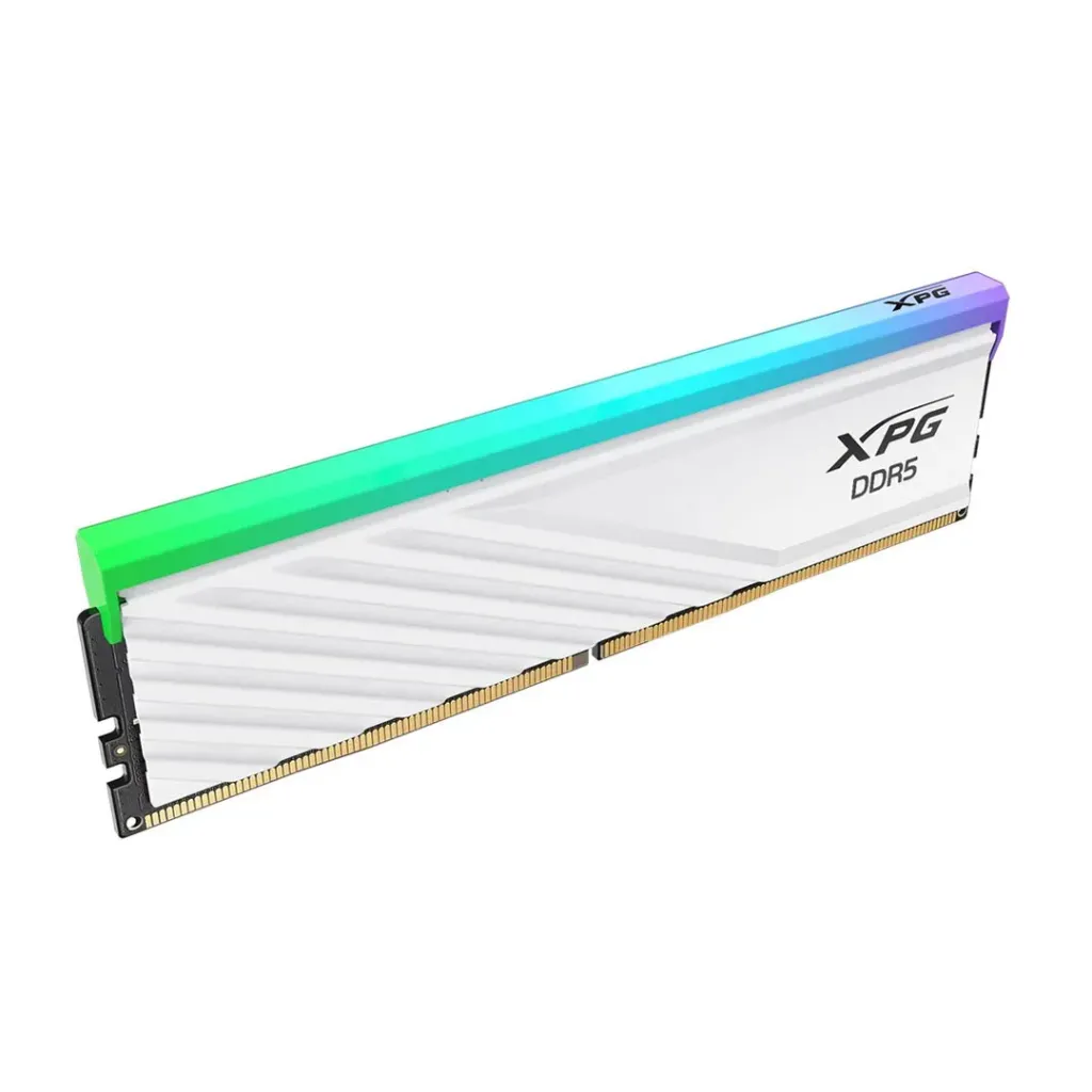 XPG DDR5 8GB 5600 Lancer Blade RGB WHITE CL46 DIMM AX5U5600C468G-SLABRWH