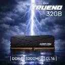 Airflow TRUENO DDR4 32GB 3200Mhz CL16 UDIMM Compatible AMD & Intel - XPM - Disipador Negro