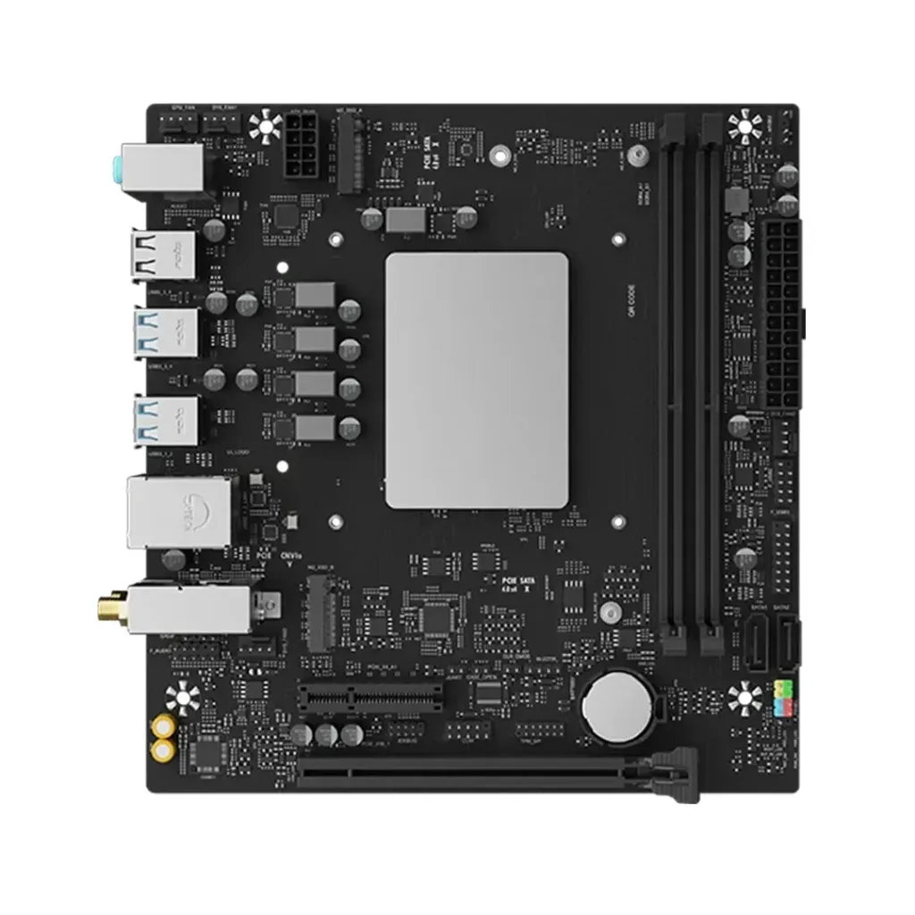Maxun MS-MoDT 205H D4 WIFI M-ATX INCLUYE Intel® Core™ 5 205H DDR4 PCIe x16 4 × USB 3.2 Gen2 Tipo-A 4 × USB 2.0 Tipo-A