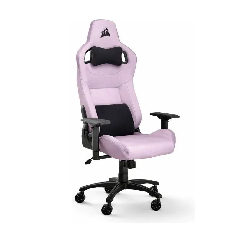 Corsair T3 RUSH Lilac Tela Silla Gamer Profesional reclinable, transpirable CF-9900041-WW