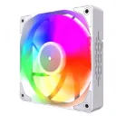 Airflow M19 Silent M 120 WHITE / Auto RGB 120mm Fan Molex 22dB 22CFM