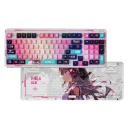 Dareu A98 RHEA Teclado Mecánico Custom 98% Switch White Tactil  cable, Wireless, BT perfil bajo RGB