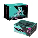 ASUS ROG Thor 1200W Platinum III Hatsune Miku Ed, 80+ Platinum, ATX 3.1, Modular, pantalla OLED magnética
