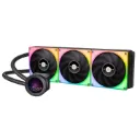 Thermaltake TOUGHLIQUID Ultra 420 RGB CPU Liquid Cooler, AMD(AM5/AM4) Intel LGA 1700/1200 LCD Display CL-W370-PL14SW-A