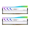 Silicon Power DDR5 64GB (32GBx2) Storm RGB White 6000MT/s (PC5-48000) 288-pin CL38 1.35V SP064GXLWU60BFDL