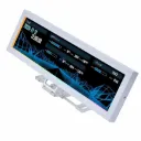 Lian Li Pantalla 8.8'' White para PC, montaje ajustable, marco ARGB, panel de visualización de temperatura de PC, pantalla LCD