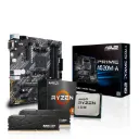KIT Upgrade AMD Ryzen 5 5500 + 16GB DDR4 3200 RAM airflow + MB ASUS A520