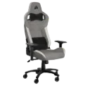 Corsair T3 RUSH Tela Color Gris/Blanco Silla Gamer Profesional reclinable, transpirable CF-9010058-WW