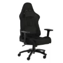Corsair TC100 RELAXED Negra Silla Tela Gamer Reclinable Transpirable - CF-9010051-WW-DS